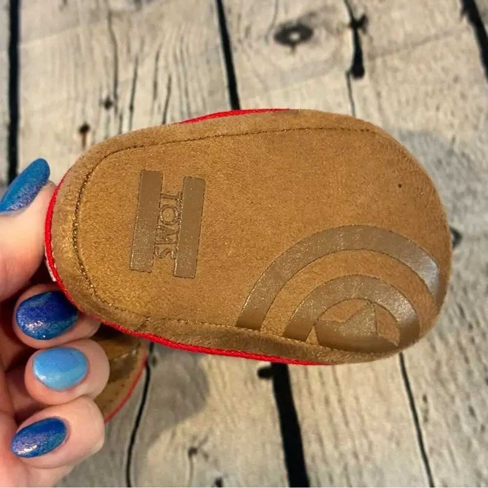 TOMS Marvel Captain America Baby Shoes
